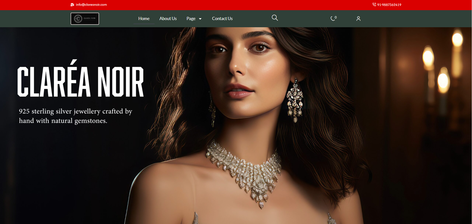 Shiv Shakti Digiworl Portfolio 3 Artificial Jewellery Website Developed Shiv Shakti Digiworld