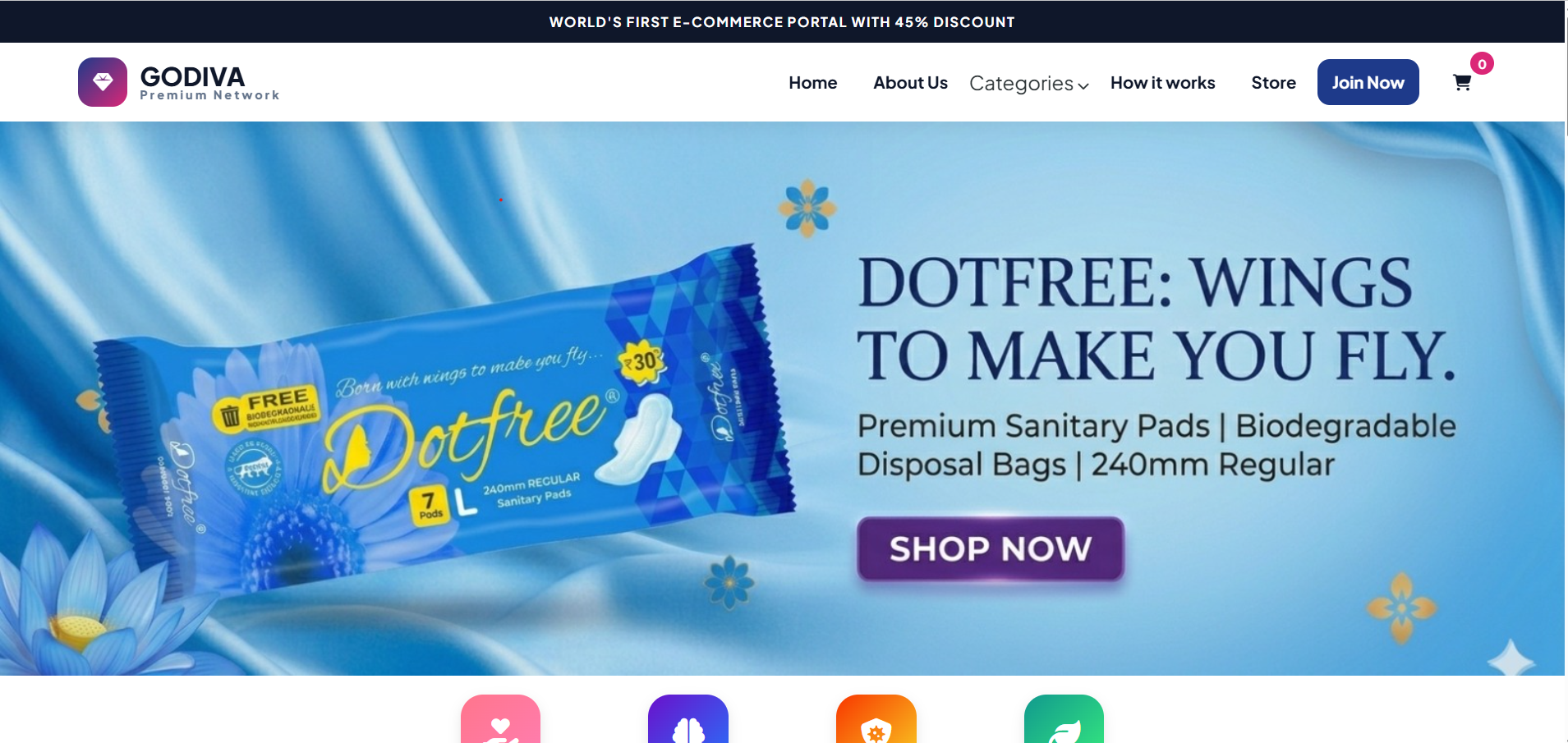 Shiv Shakti Digiworl Portfolio 10 Godiva Website Developed Shiv Shakti Digiworld