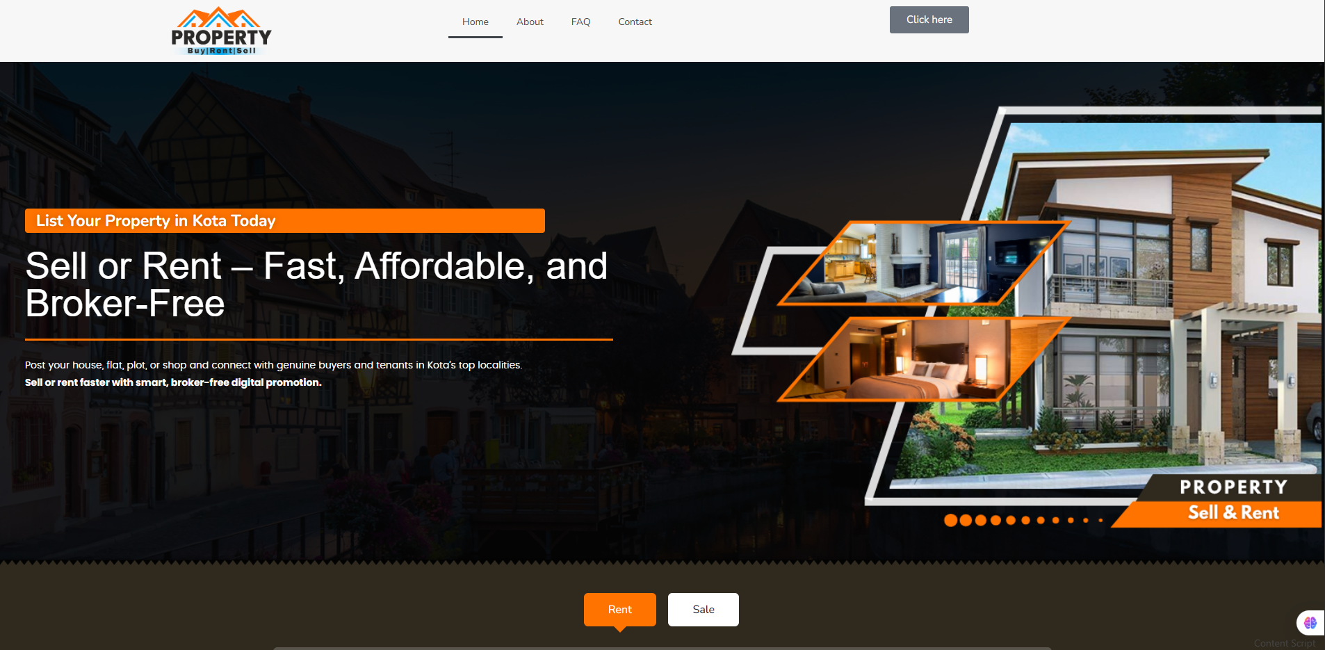 Shiv Shakti Digiworl Portfolio 19 Real Estet Website Developed Shiv Shakti Digiworld