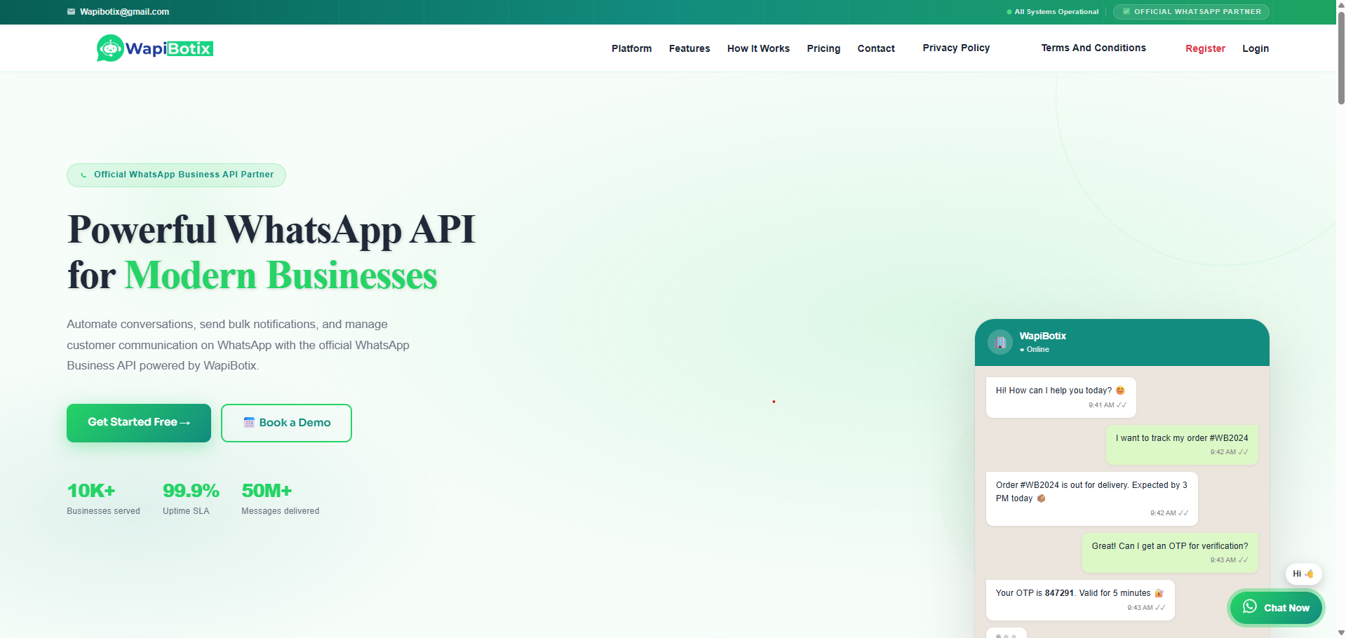 Shiv Shakti Digiworl Portfolio 23 Whatsapp Business API Website Developed Shiv Shakti Digiworld