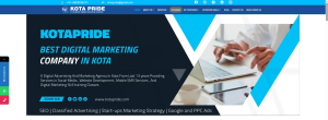 Top 3 Best Web Development Companies in Kota featuring Kotapride, a trusted website development company in Kota offering WordPress websites and local SEO services