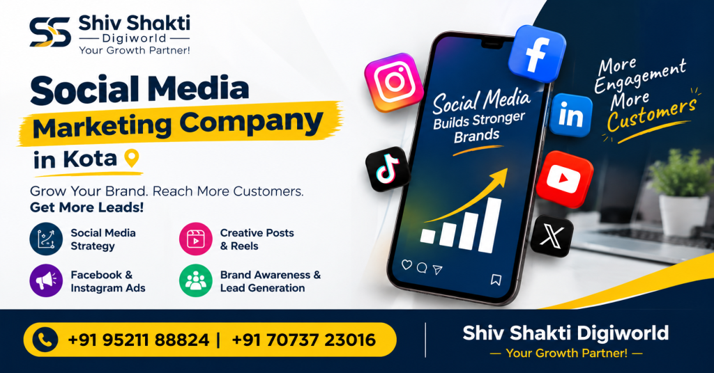 Social Media Marketing Company in Kota – Shiv Shakti Digiworld
